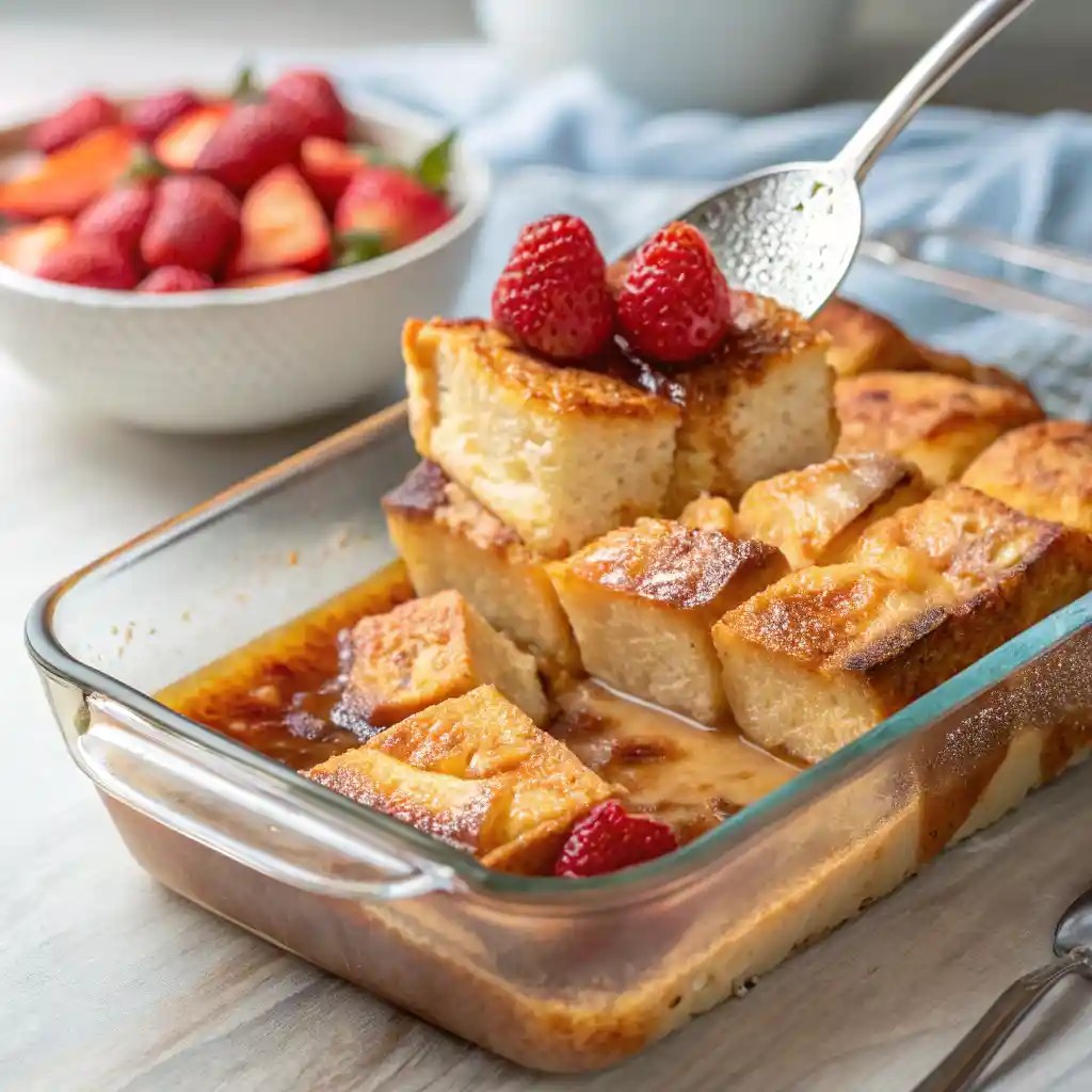 Crème Brûlée French Toast (Overnight Bake) 4 Crème Brûlée French Toast