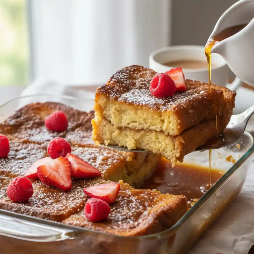 Crème Brûlée French Toast (Overnight Bake) 1 Crème Brûlée French Toast