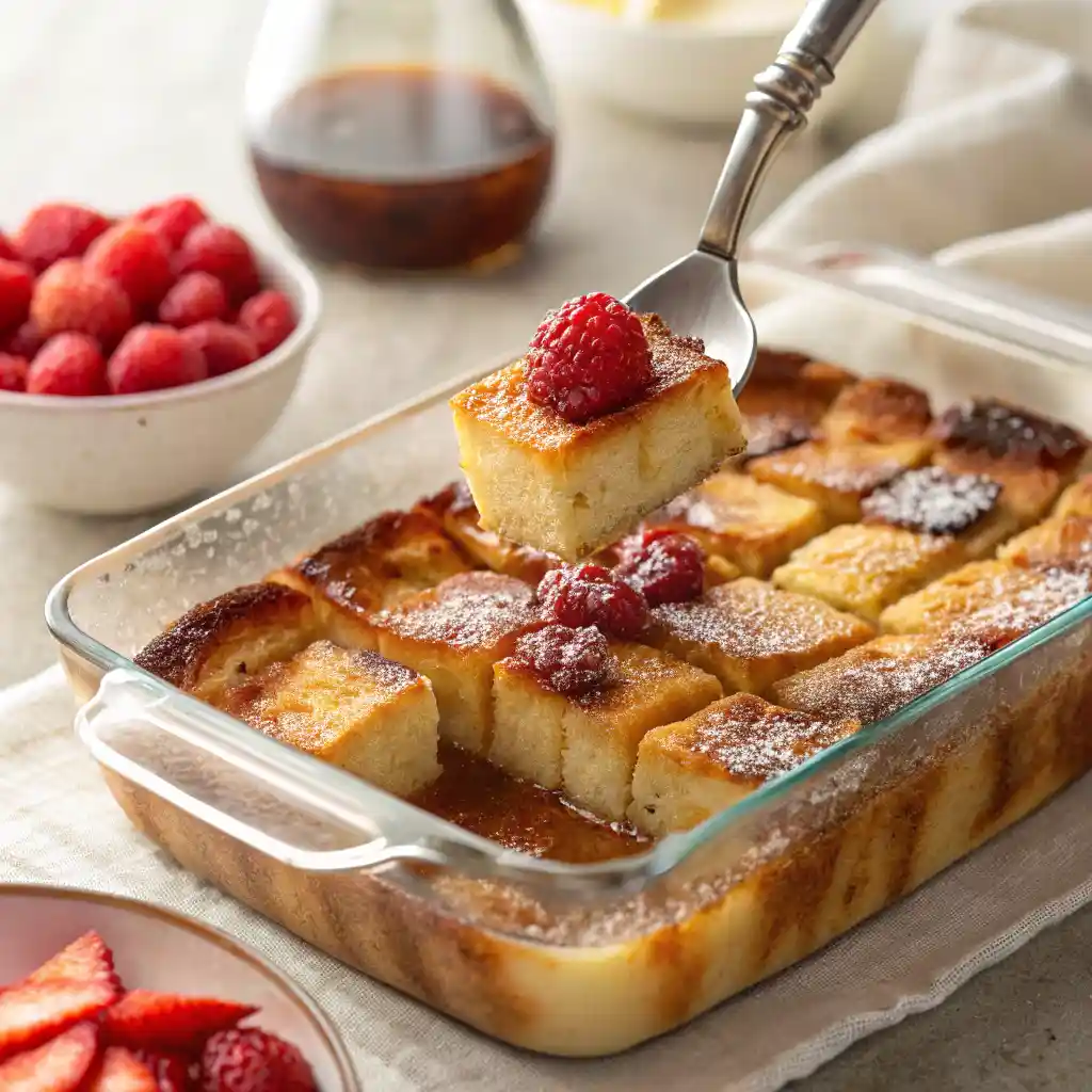 Crème Brûlée French Toast (Overnight Bake) 2 Crème Brûlée French Toast