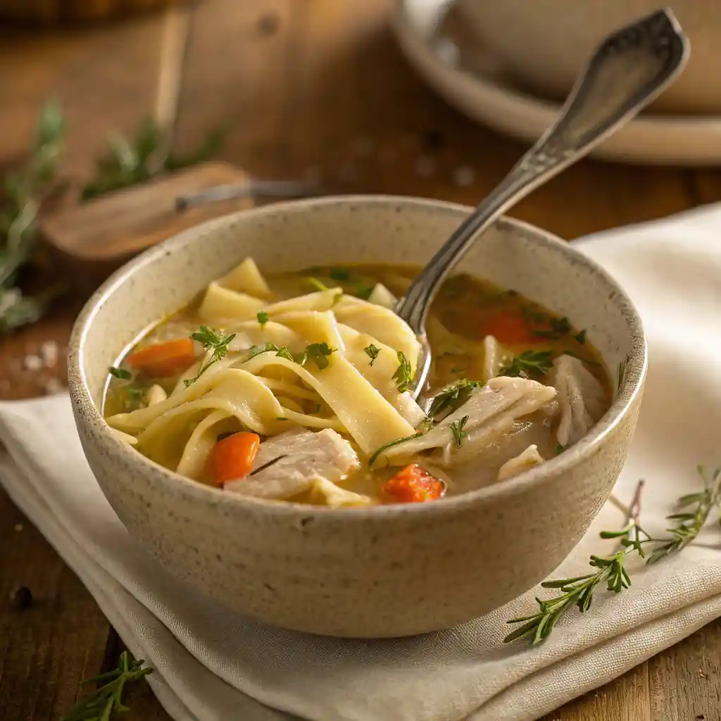 Egg Noodle Soup in 45 Minutes 3 Egg Noodle Soup