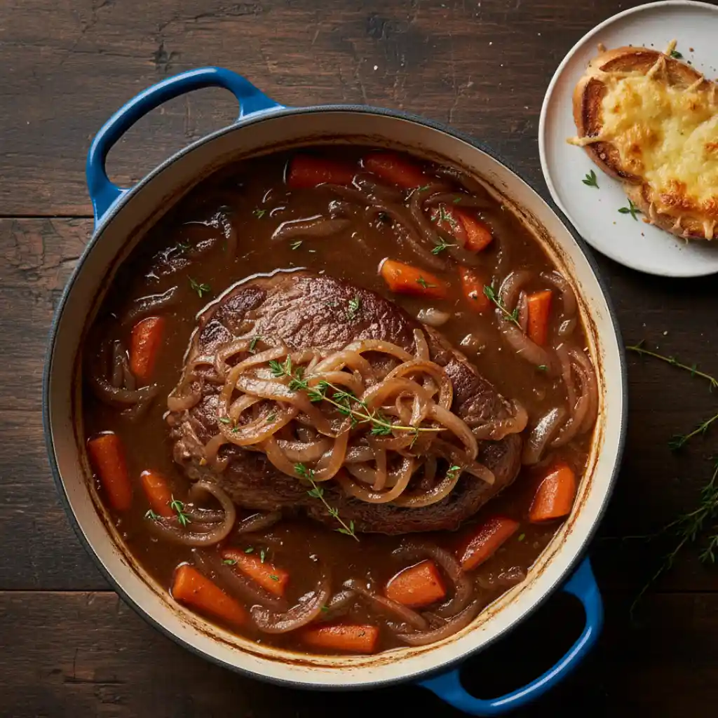 Terrific French Onion Pot Roast Recipe 1 French Onion Pot Roast