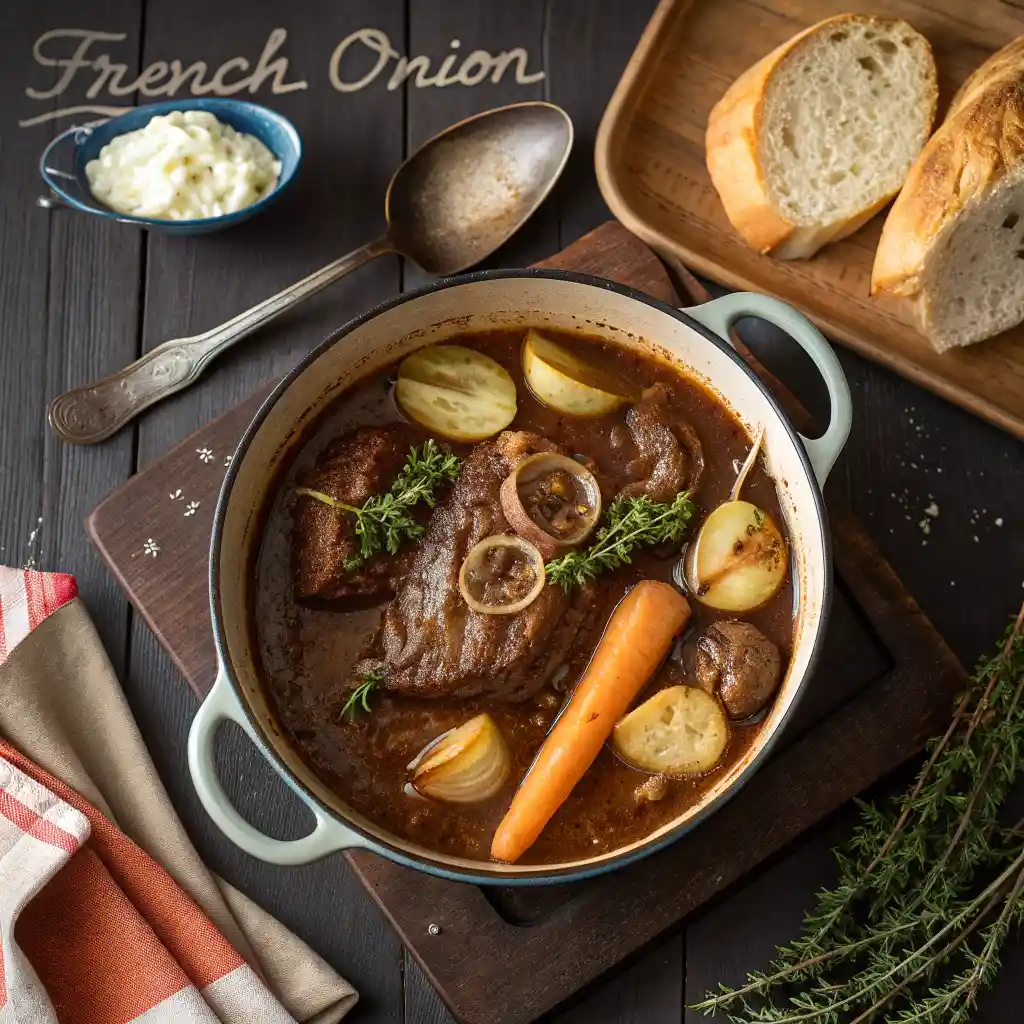 Terrific French Onion Pot Roast Recipe 4 French Onion Pot Roast