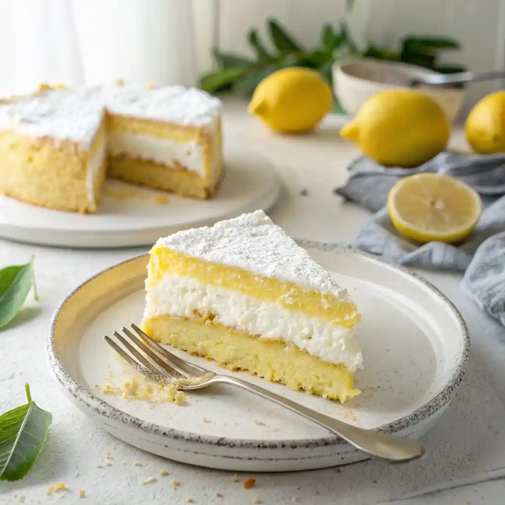 Italian Lemon Cream Cake