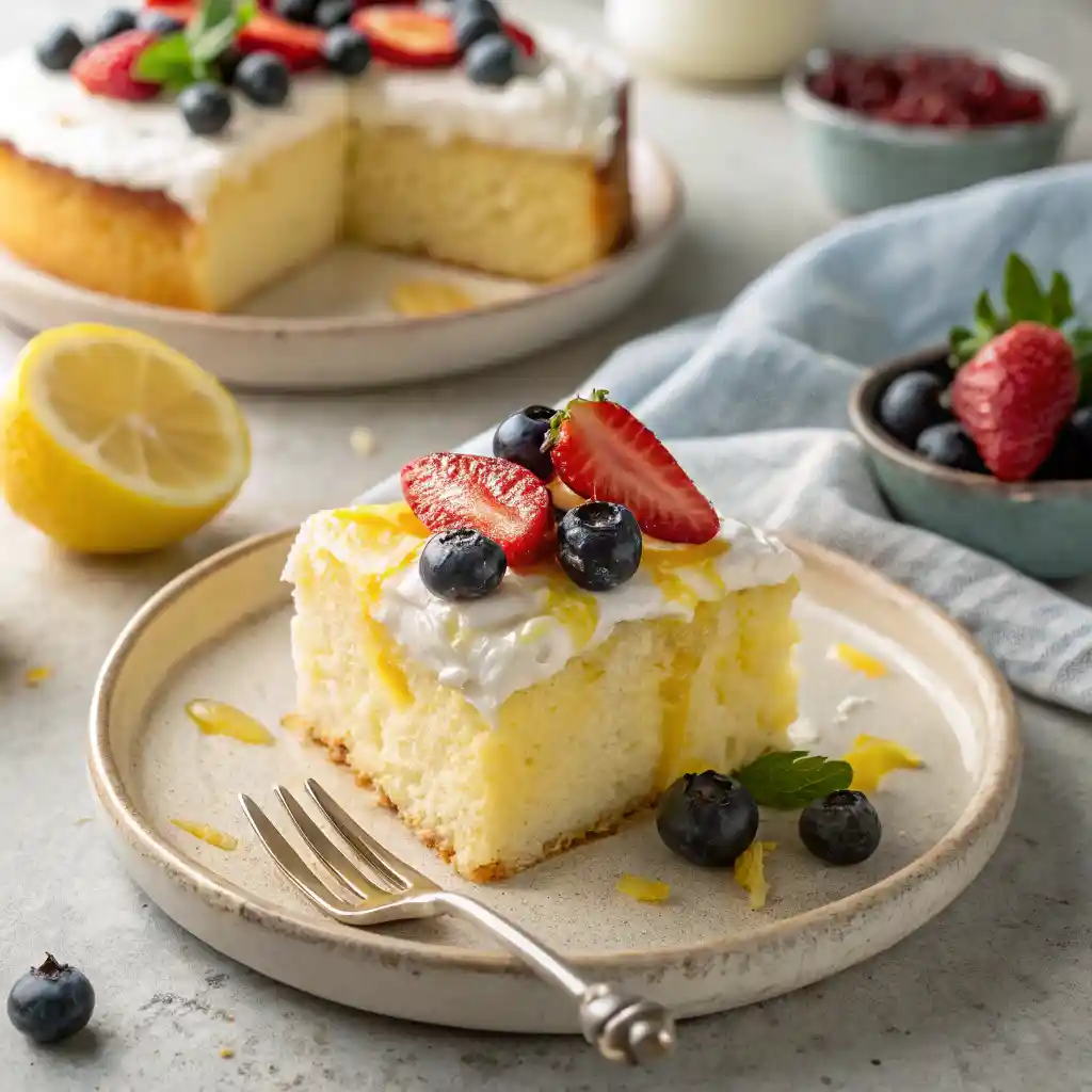 Lemon Poke Cake