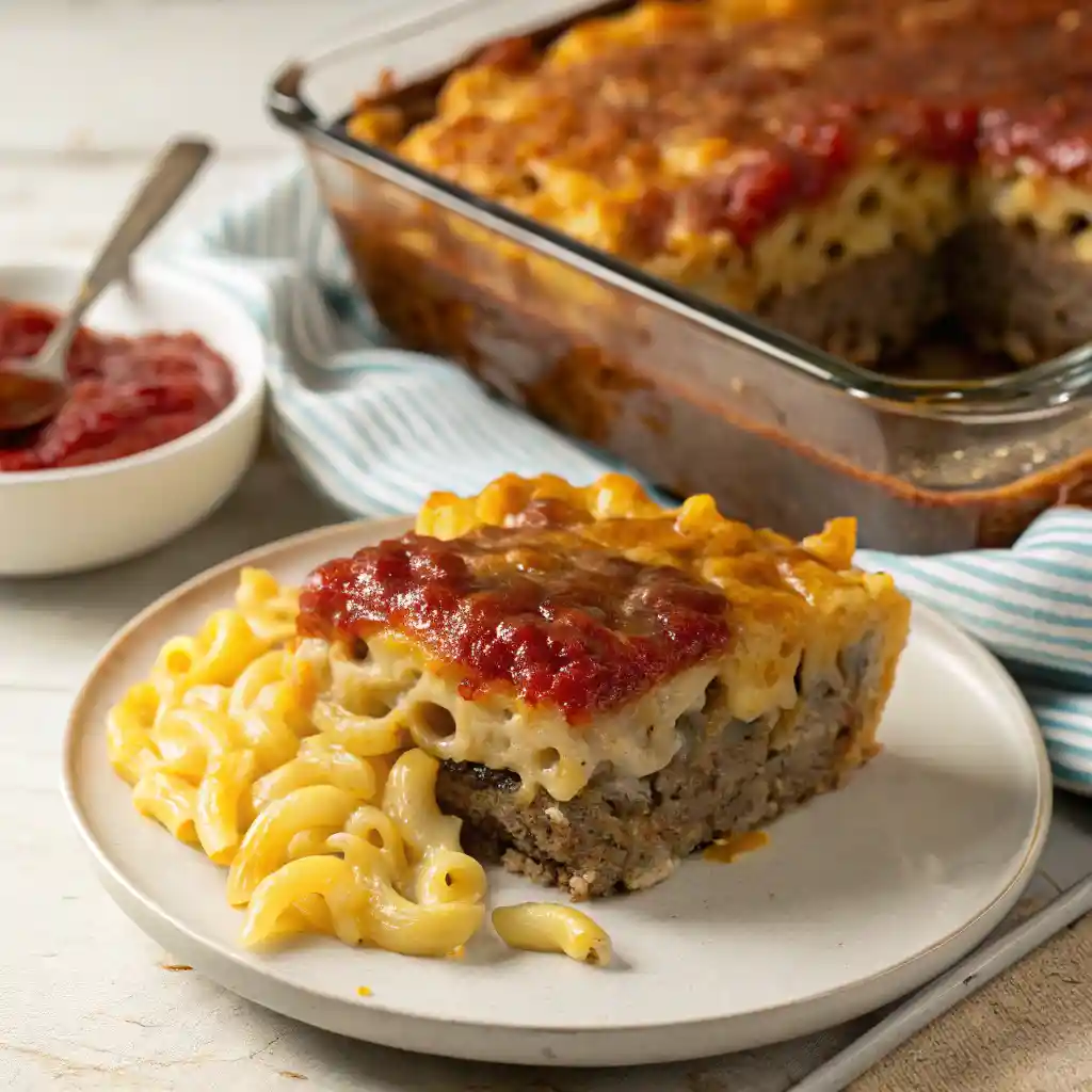 Mac And Cheese Meatloaf Casserole 3 Mac And Cheese Meatloaf Casserole