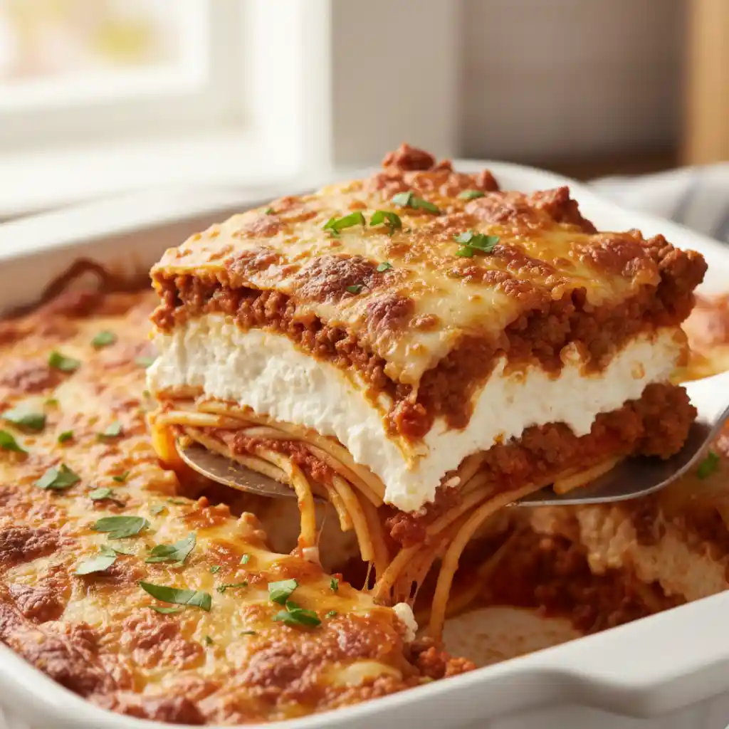 Million Dollar Spaghetti Casserole