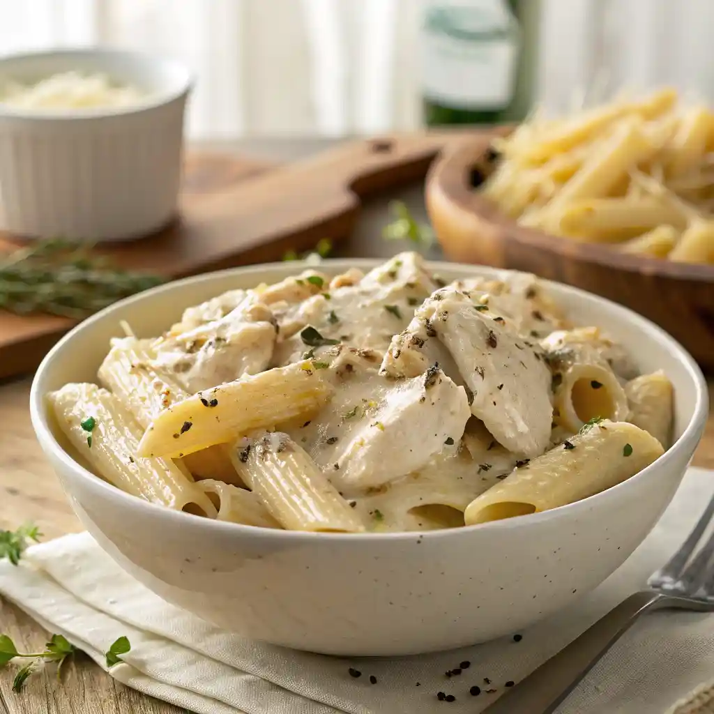 Olive Garden Chicken Pasta Crockpot