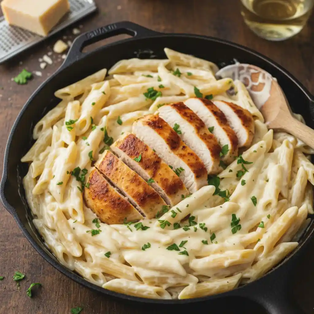 Parmesan Chicken Pasta