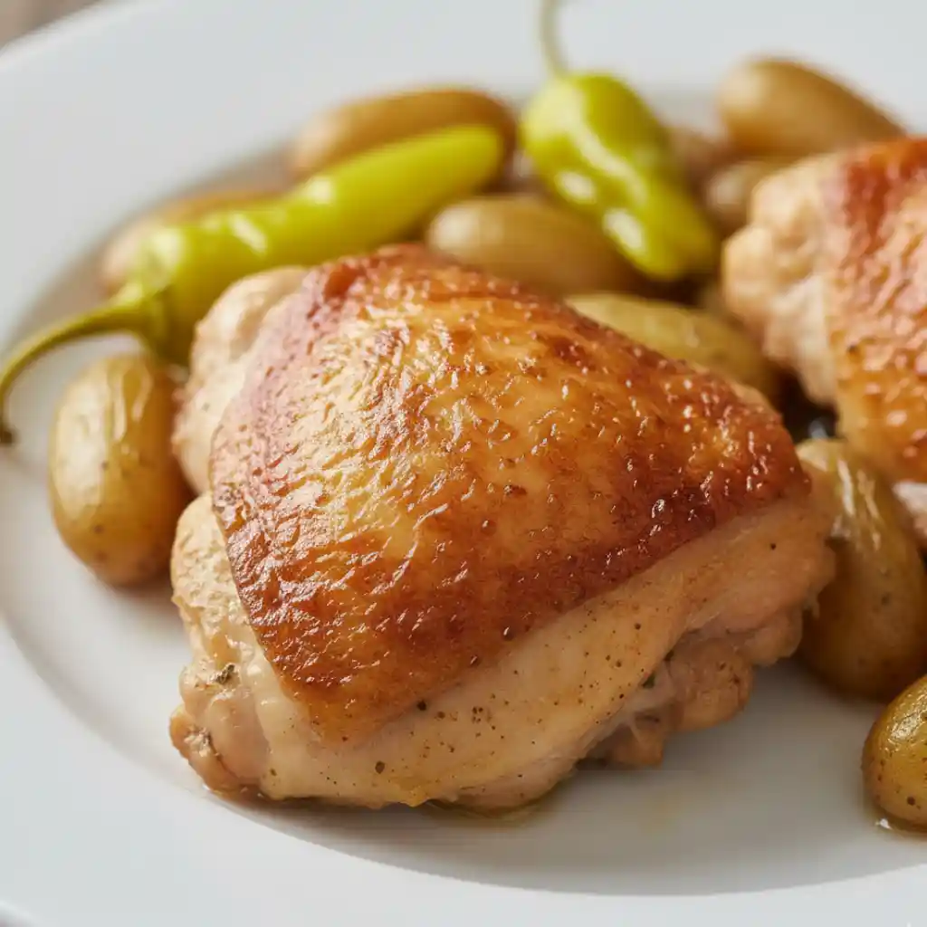 Pepperoncini Chicken: Crispy One-Pan Comfort 3 Pepperoncini Chicken