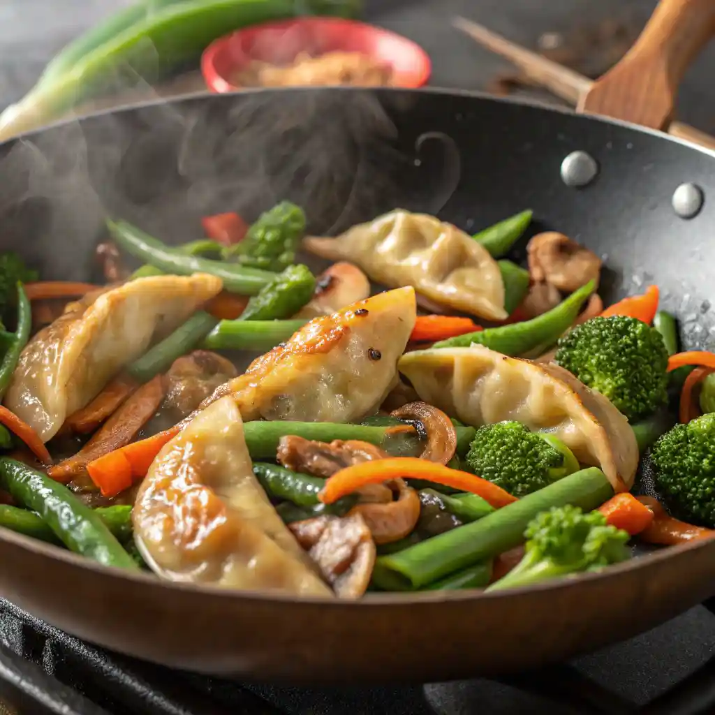 Potsticker Stir Fry