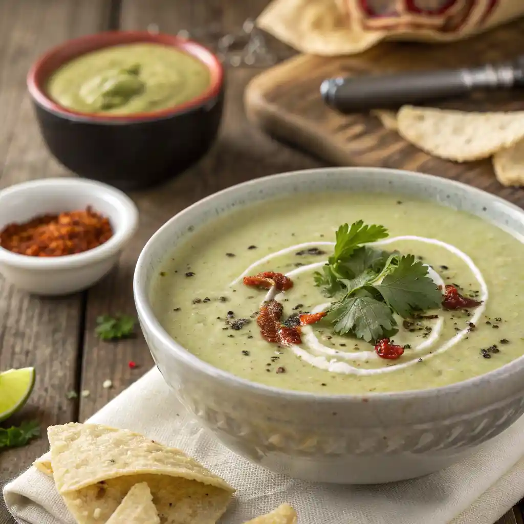 Roasted Poblano Soup for Cozy Weeknights 3 Roasted Poblano Soup