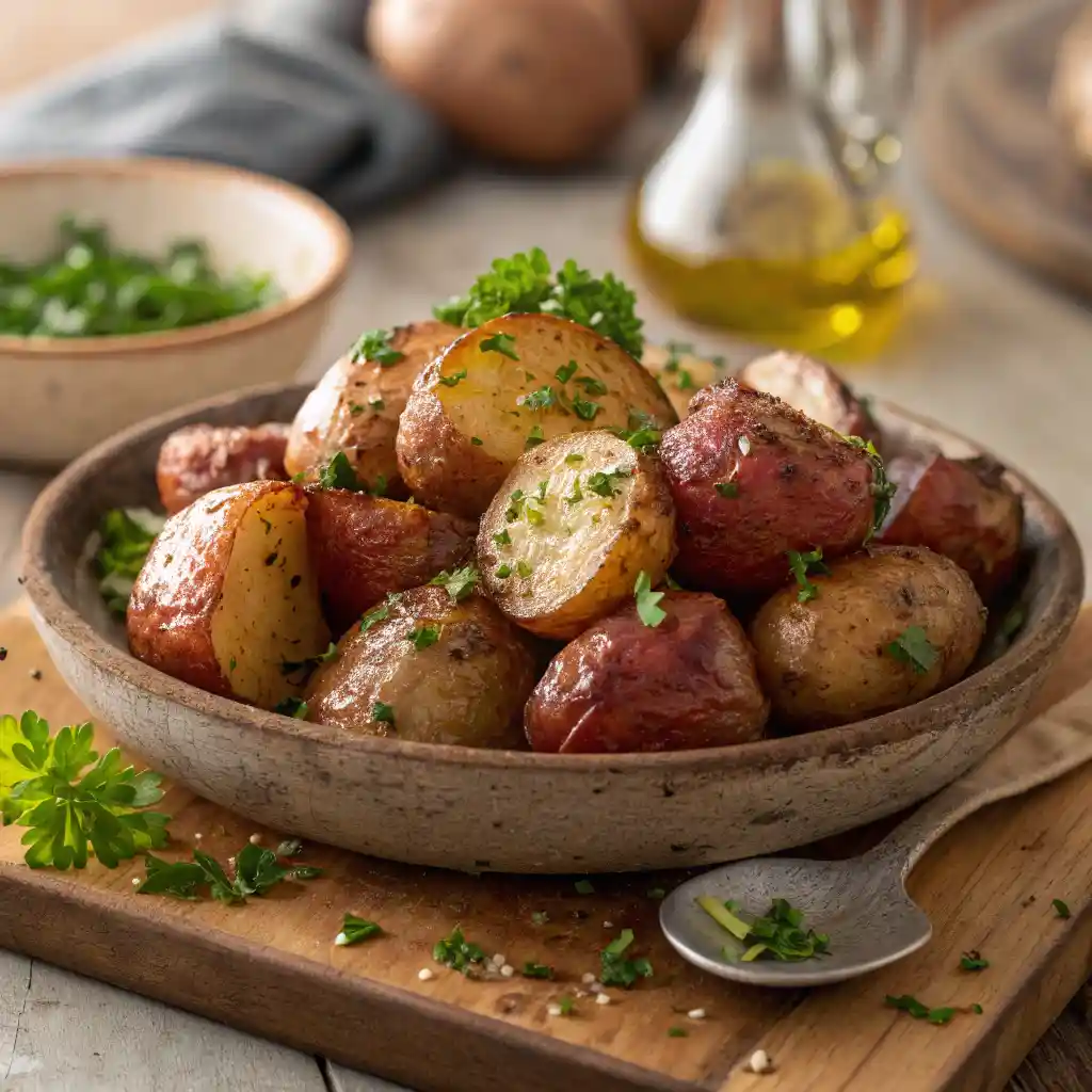 Absolutely Delicious Roasted Red Potatoes 3 Roasted Red Potatoes