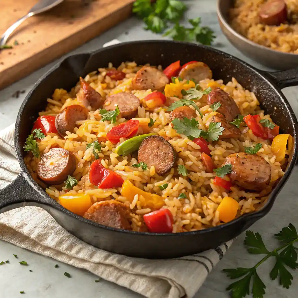 Sausage and Rice Casserole: Your New Weeknight Hero 3 Sausage and Rice Casserole