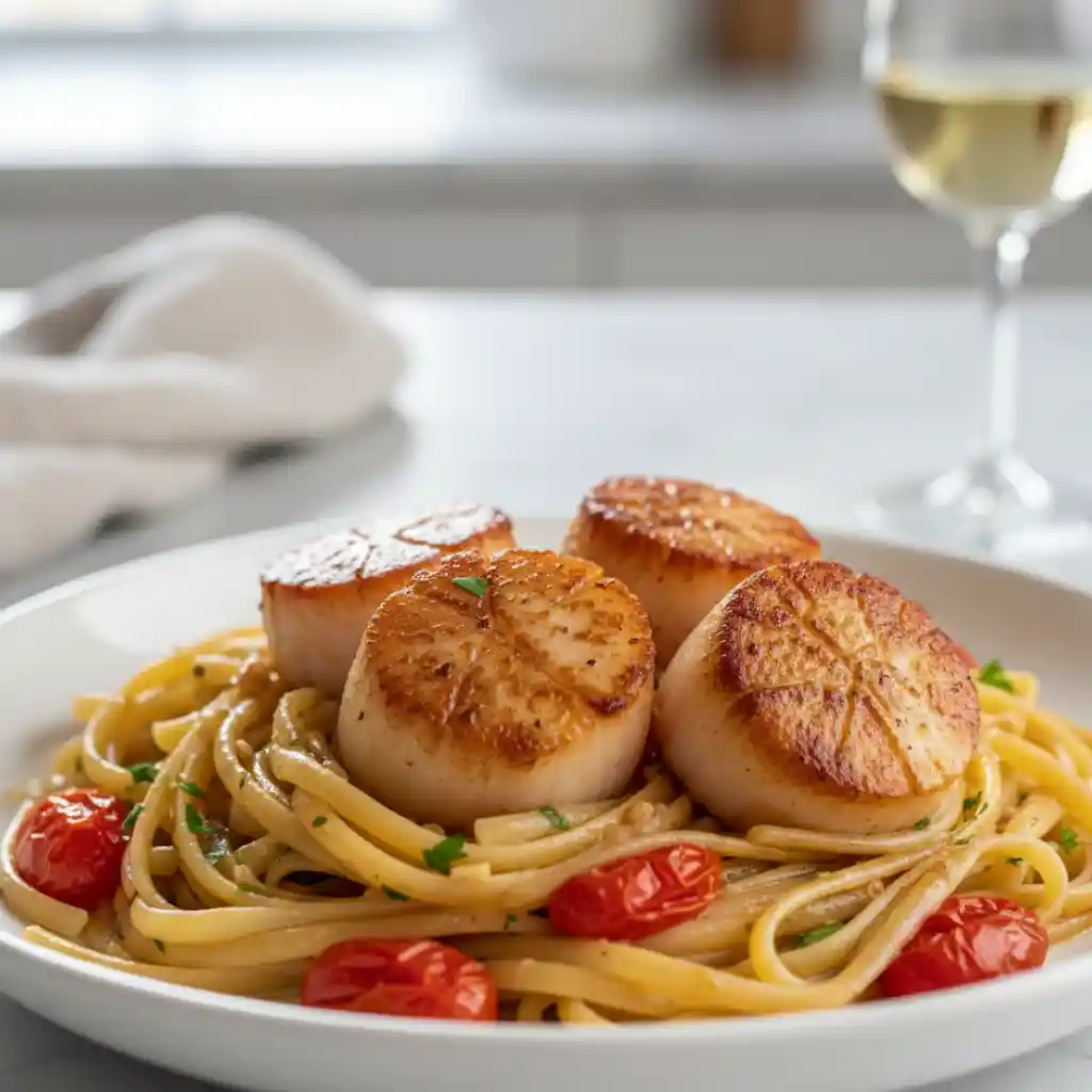 Scallop Recipes Pasta In 35 Minutes 1 Scallop Recipes Pasta