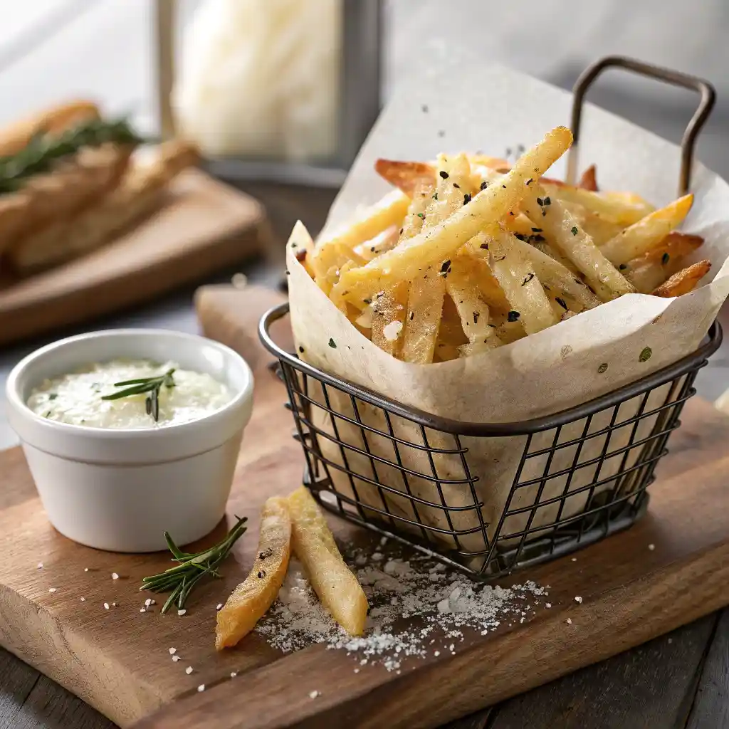 Crispy Shoestring Fries Recipe 3 Shoestring Fries