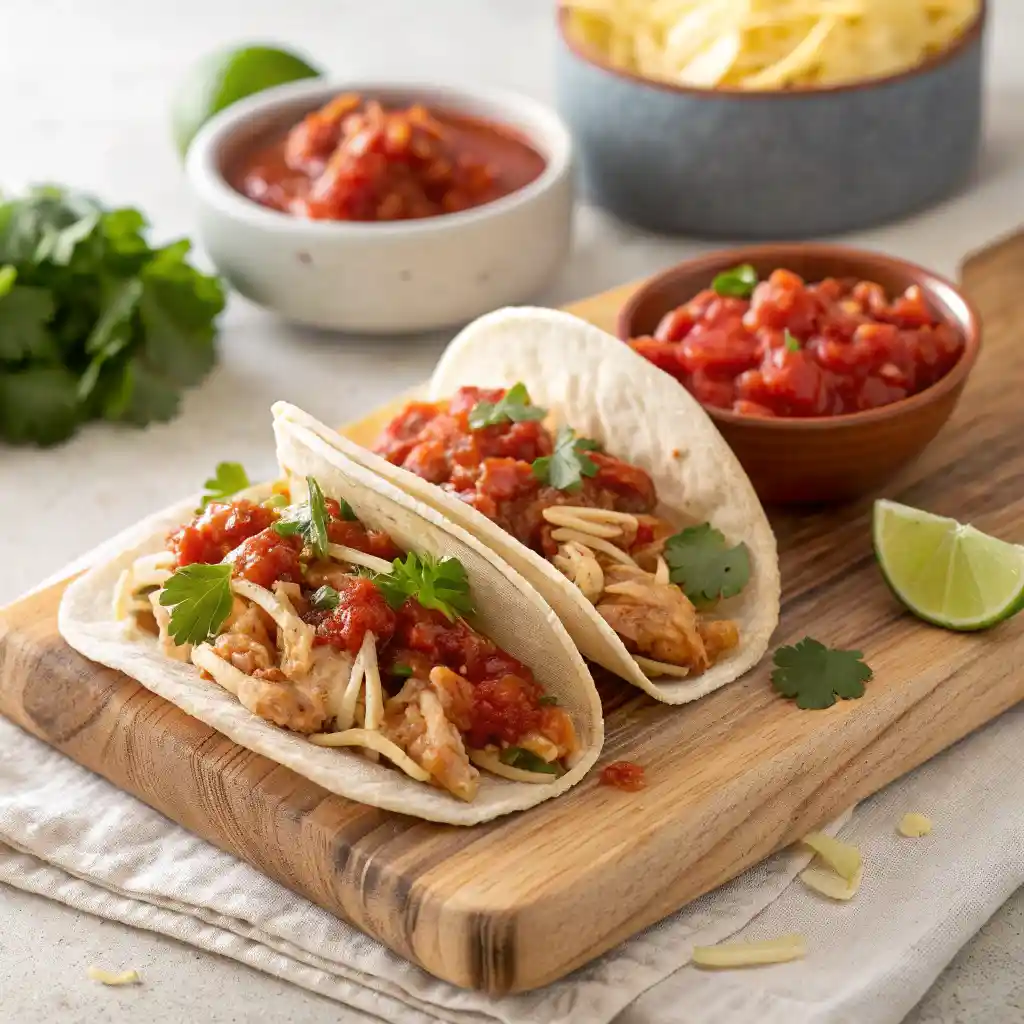 Slow Cooker Chicken Tacos for Busy Nights 4 Slow Cooker Chicken Tacos