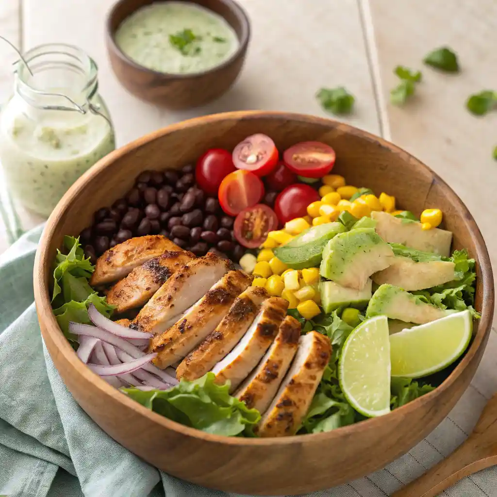 Southwest Chicken Salad With Creamy Avocado 4 Southwest Chicken Salad