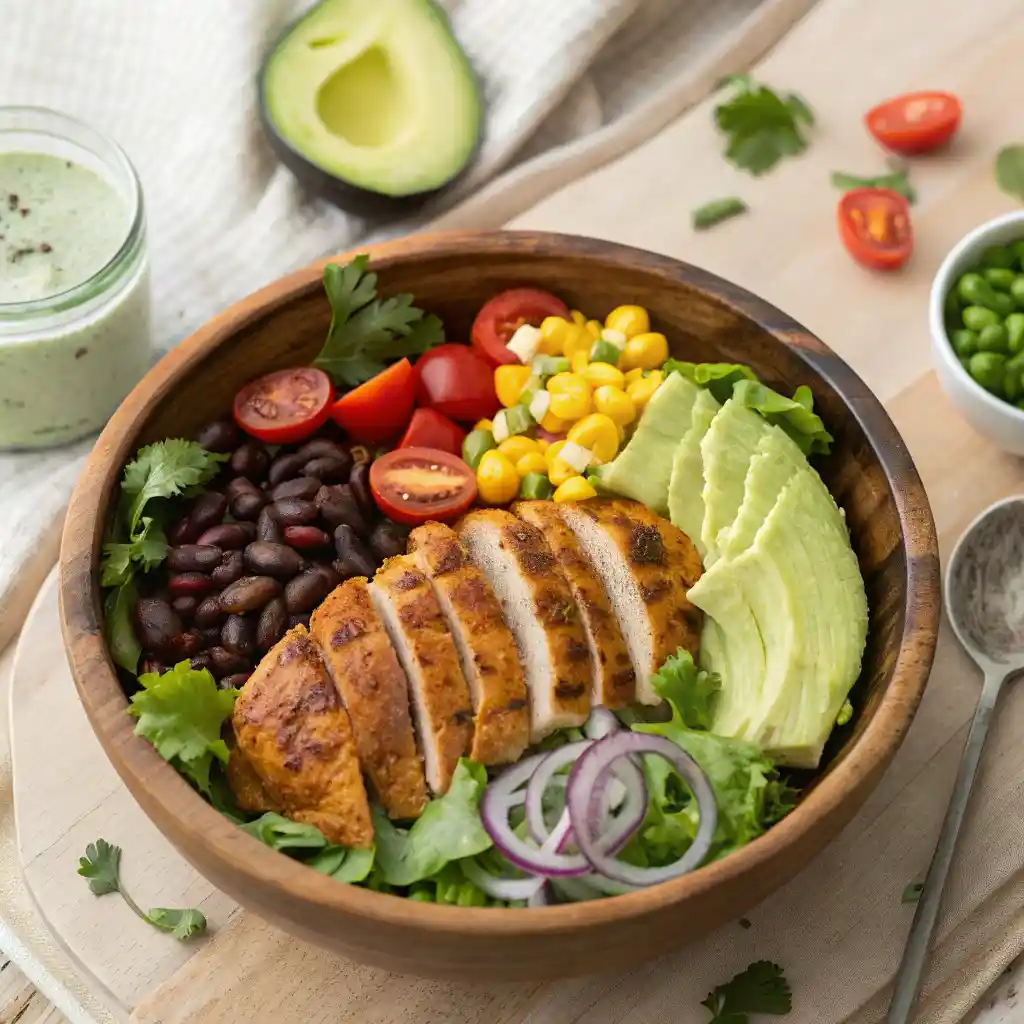 Southwest Chicken Salad With Creamy Avocado 3 Southwest Chicken Salad