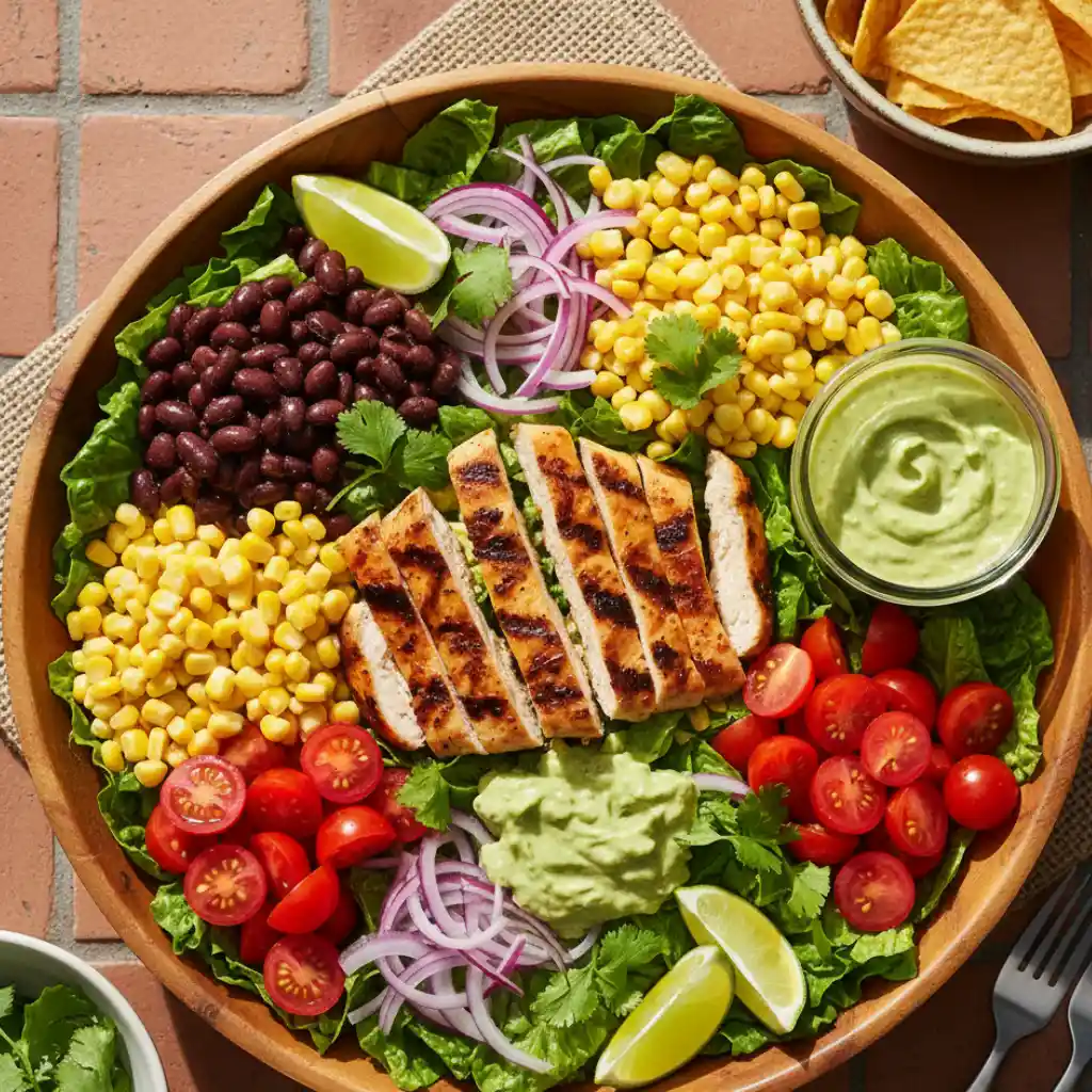 Southwest Chicken Salad With Creamy Avocado 1 Southwest Chicken Salad
