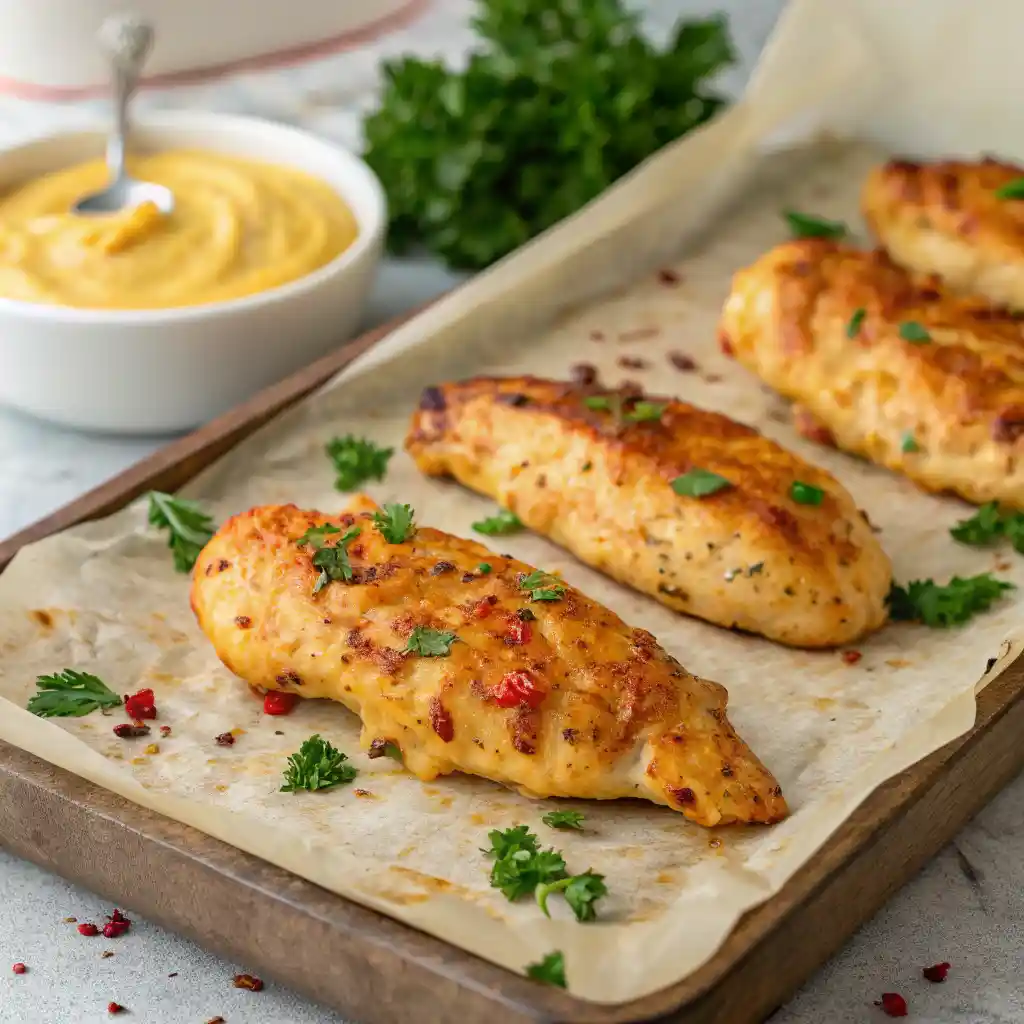 Baked Chicken Tenderloins 4 Baked Chicken Tenderloins