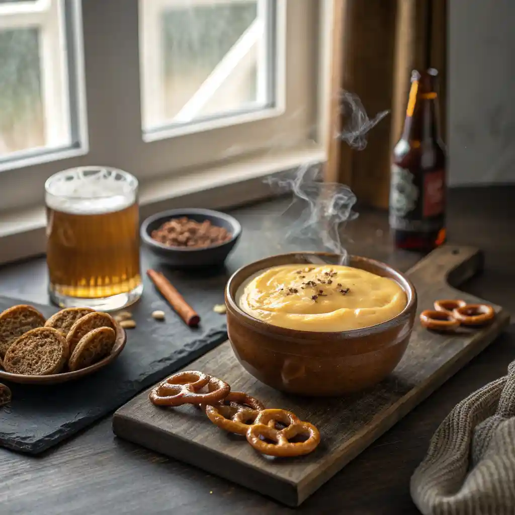 Beer Cheese Dip for Pretzels