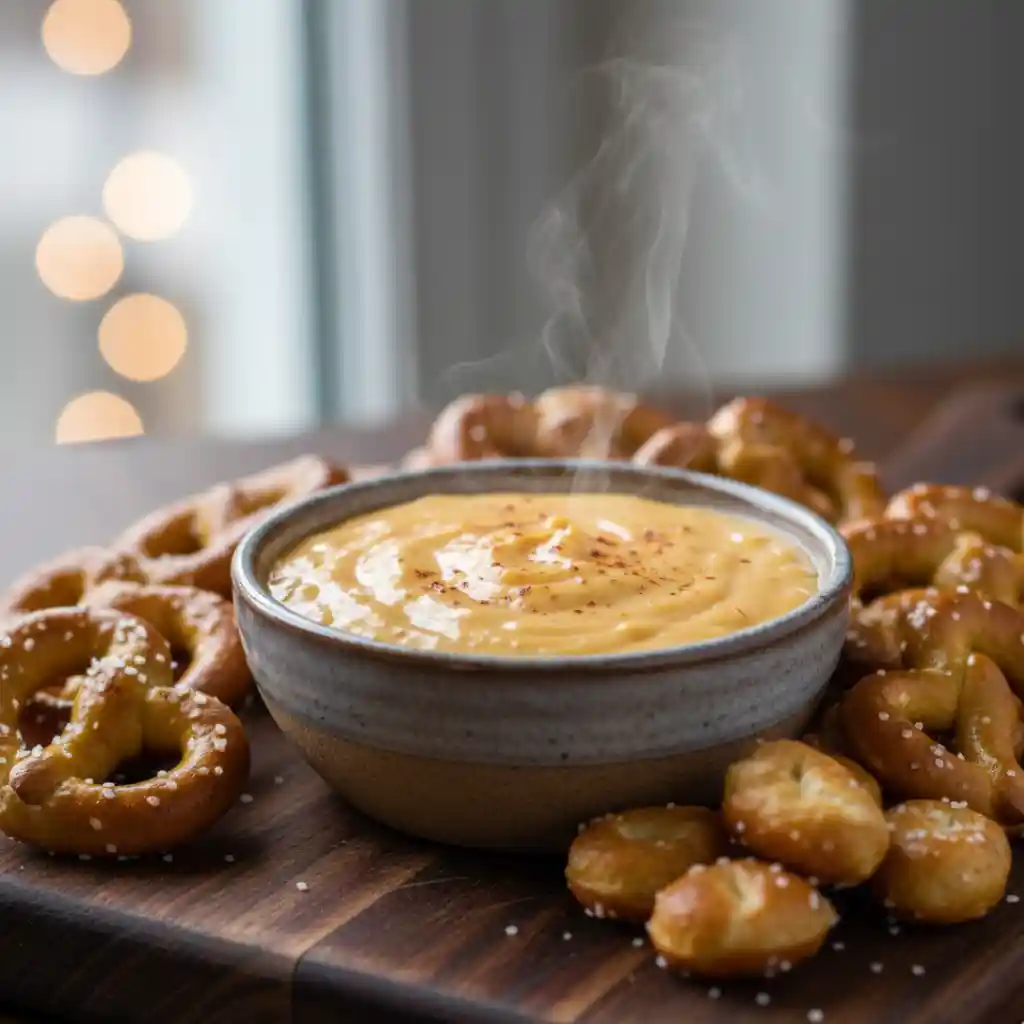 Beer Cheese Dip for Pretzels