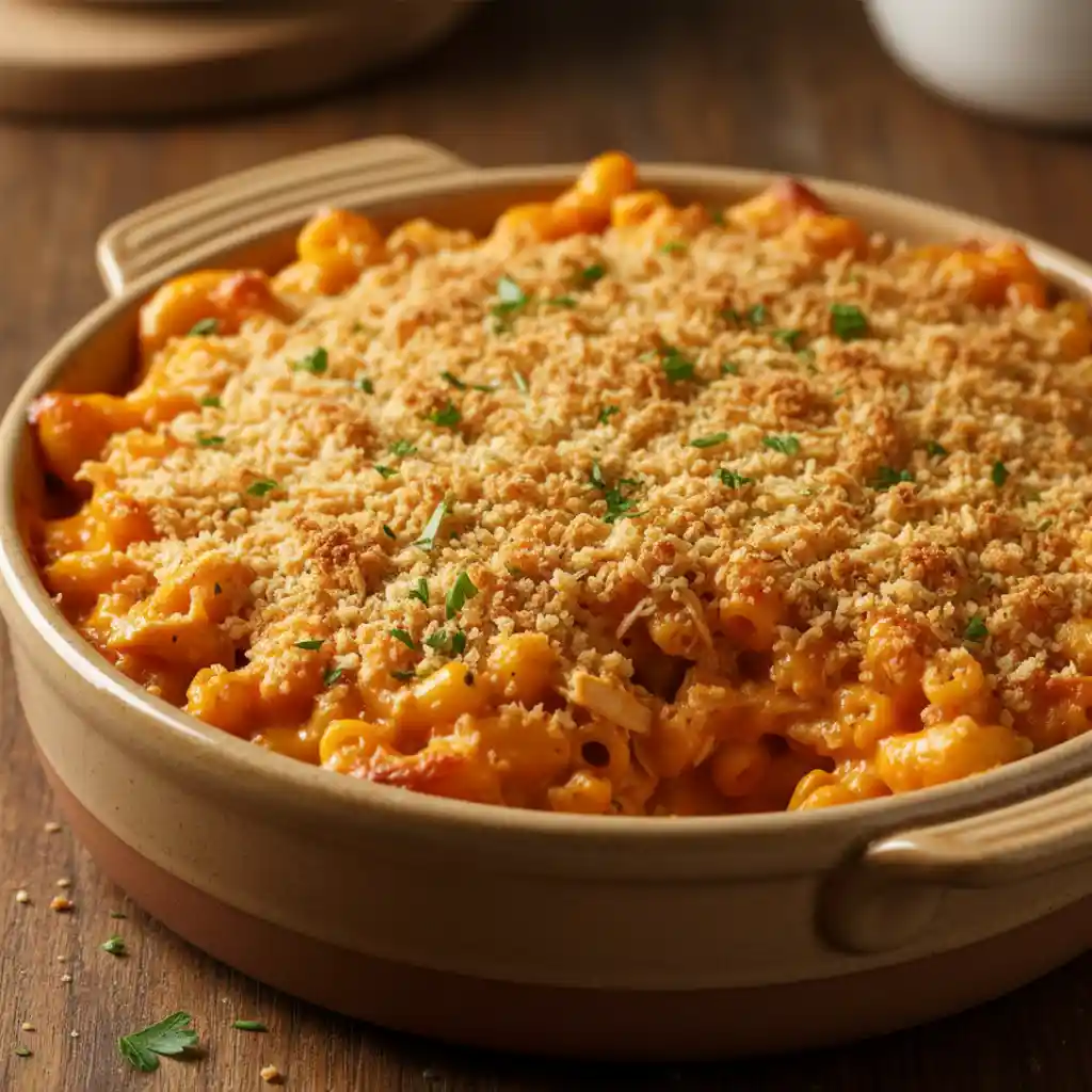 Buffalo Chicken Mac and Cheese