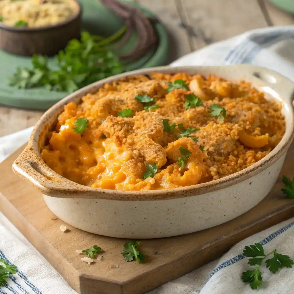 Buffalo Chicken Mac and Cheese
