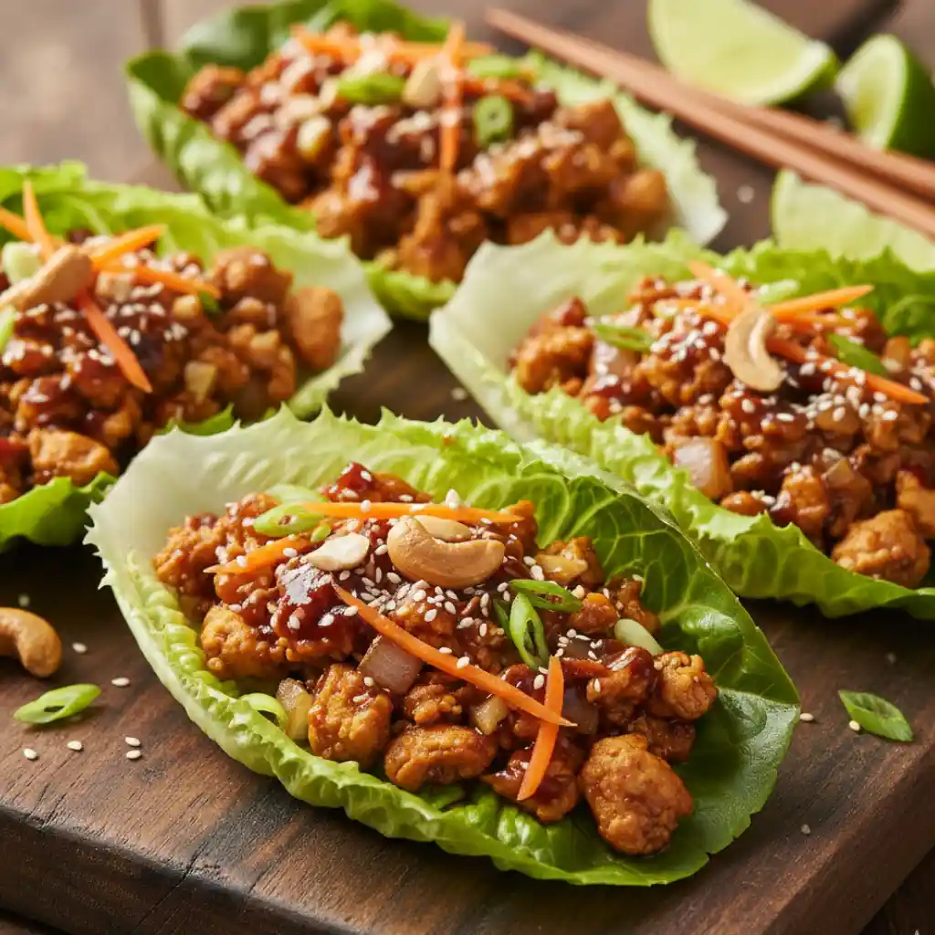 Amazing Chicken Lettuce Wraps 1 Chicken Lettuce Wraps