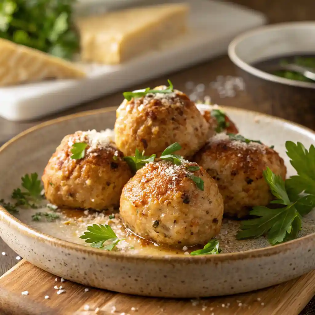 Ground Chicken Meatballs