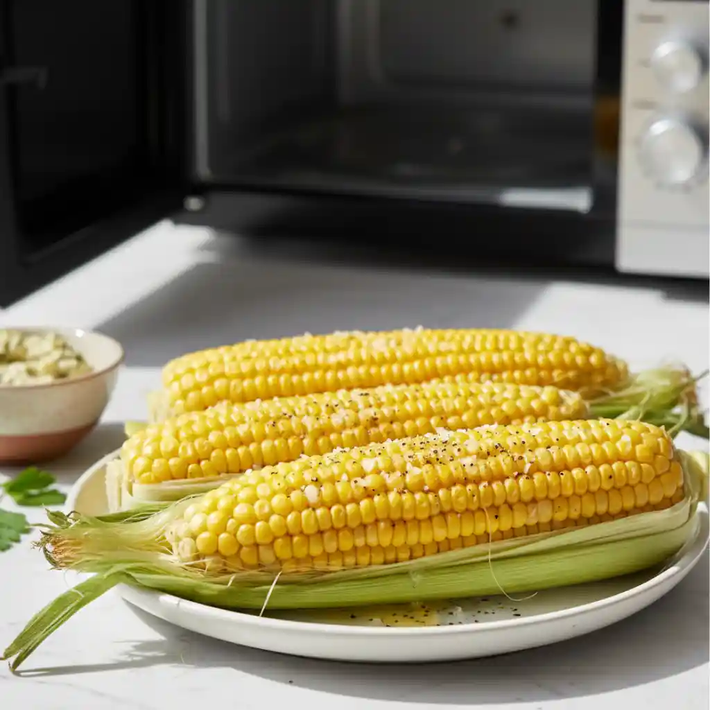 Microwave Corn on the Cob in 10 Minutes 1 Microwave Corn on the Cob