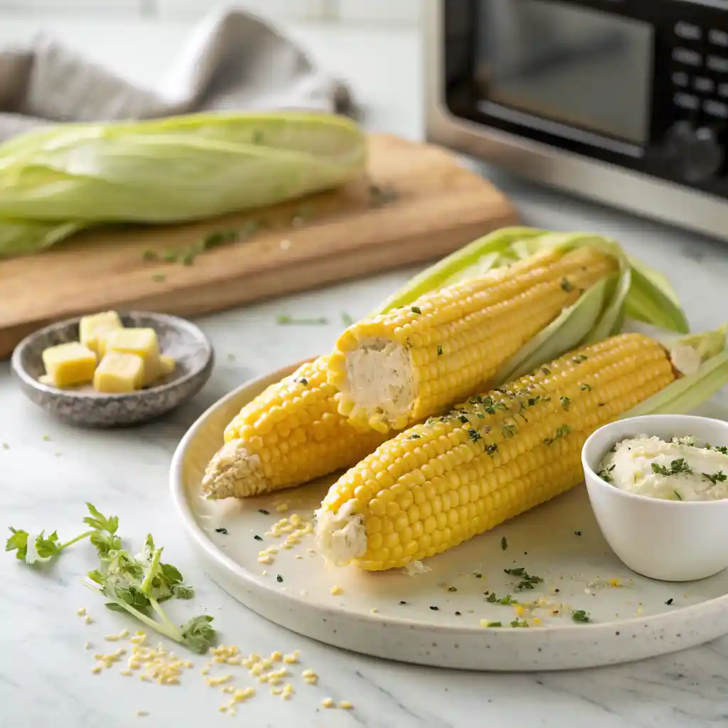 Microwave Corn on the Cob in 10 Minutes 3 Microwave Corn on the Cob
