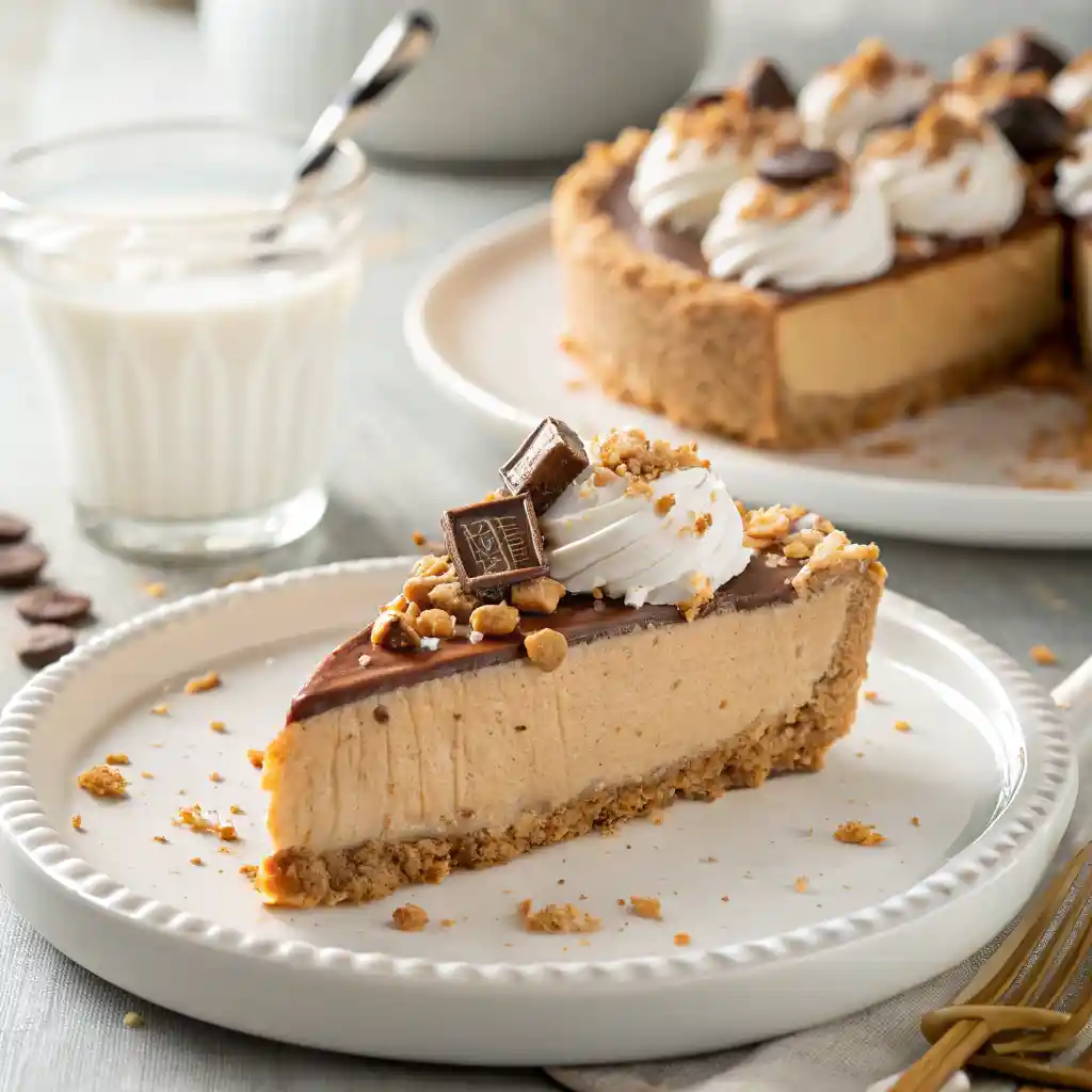 No Bake Peanut Butter Pie