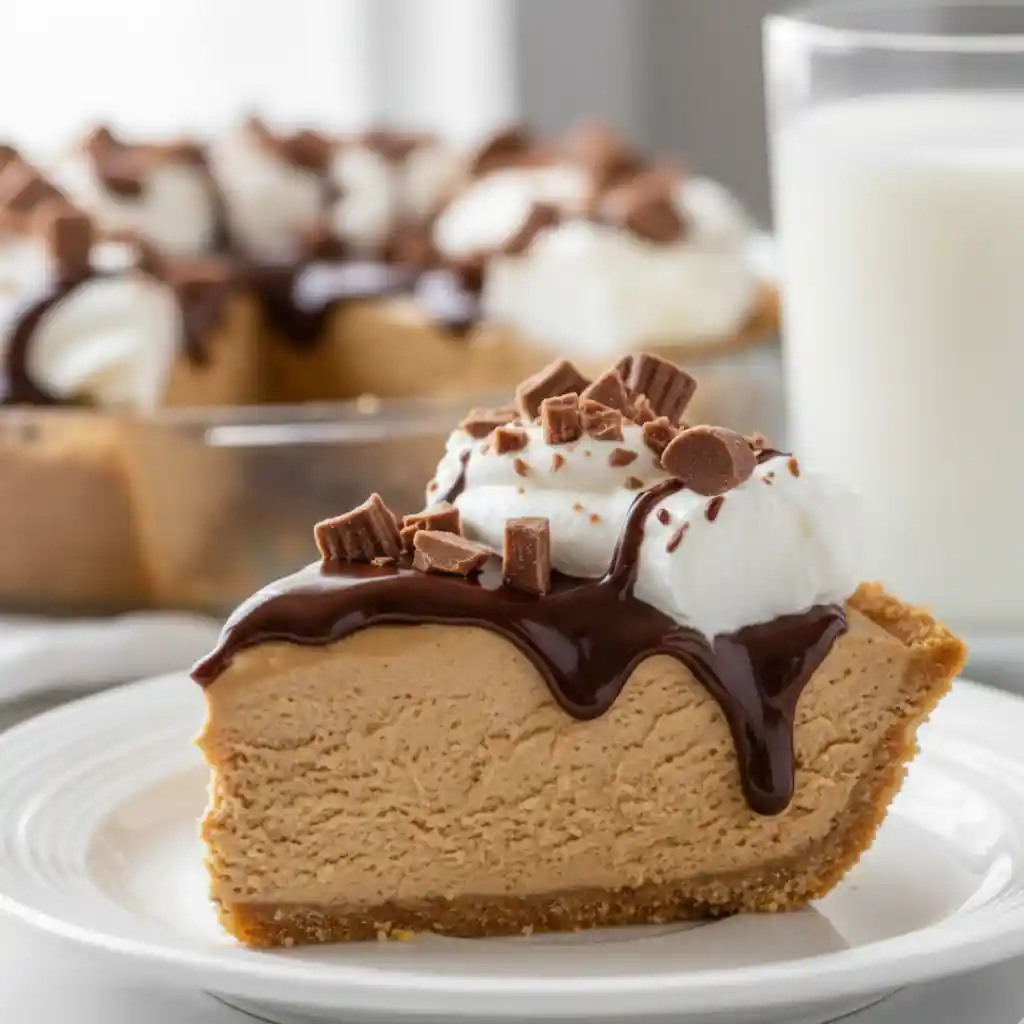 No Bake Peanut Butter Pie