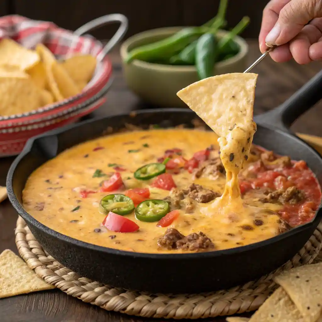 Amazing Rotel Dip With Ground Beef In 20 Minutes 4 Rotel Dip with Ground Beef