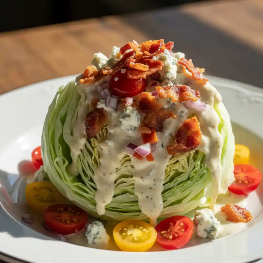 Wedge Salad: Steakhouse Crunch Made Easy 1 Wedge Salad
