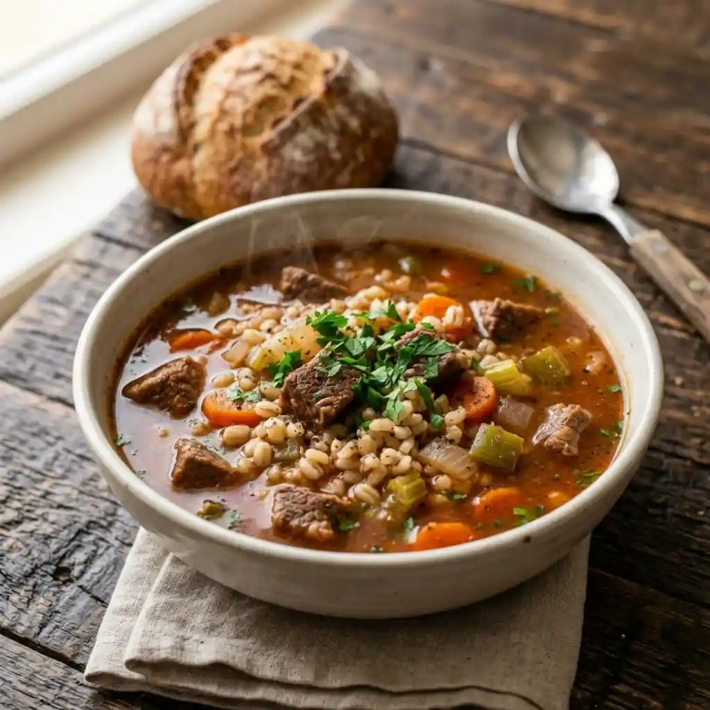 Beef Barley Soup