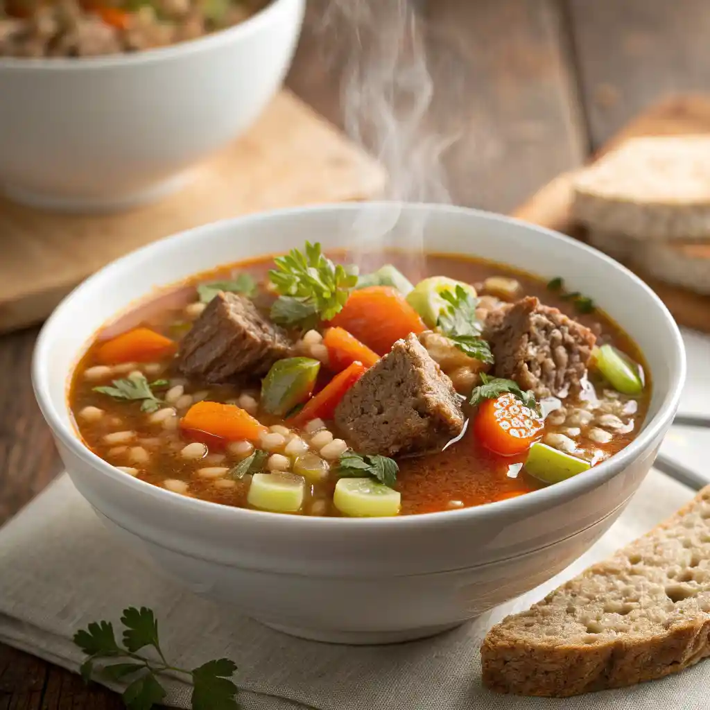 Beef Barley Soup Recipe 4 Beef Barley Soup