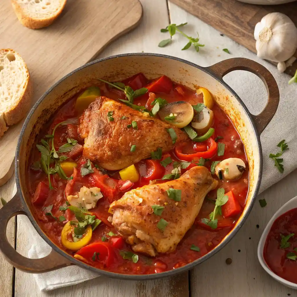 Chicken Cacciatore Cozy Weeknight Comfort 4 Chicken Cacciatore