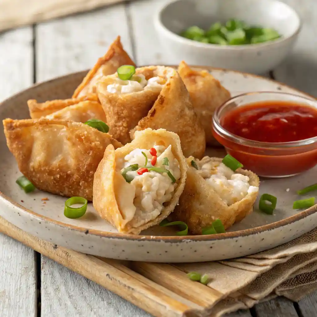 Crab Rangoon Recipe Crispy And Easy 4 Crab Rangoon Recipe