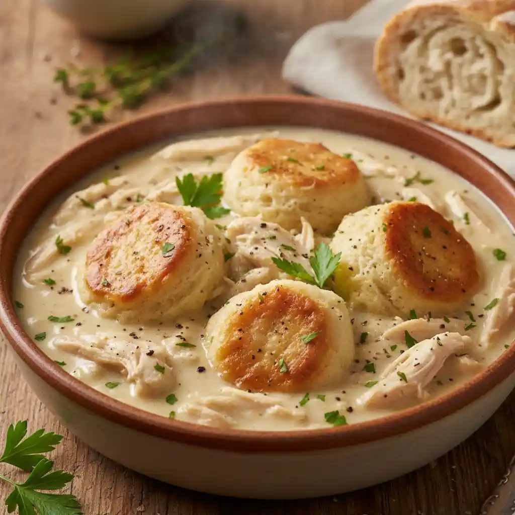 Home Page 4 Crockpot Chicken and Dumplings