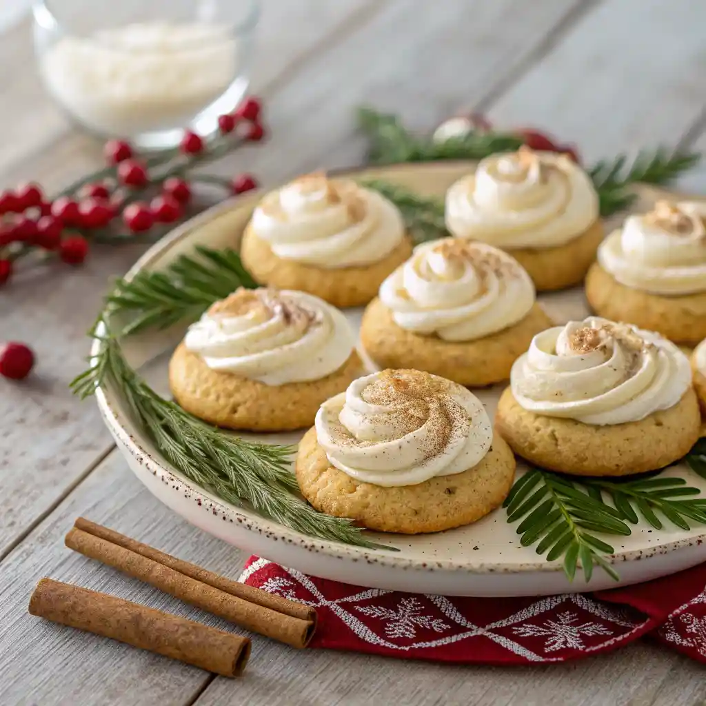 Eggnog Cookies