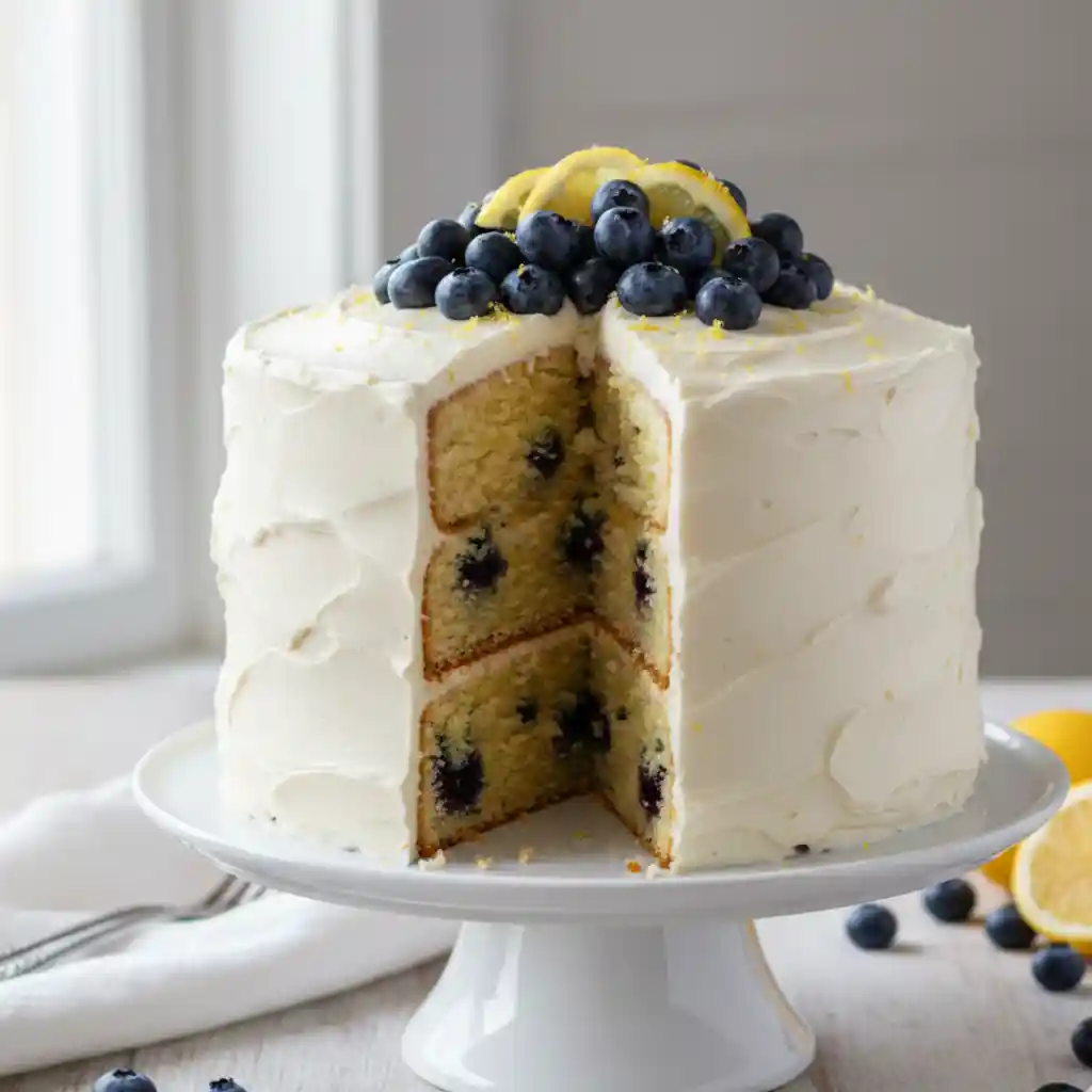 Lemon Blueberry Cake