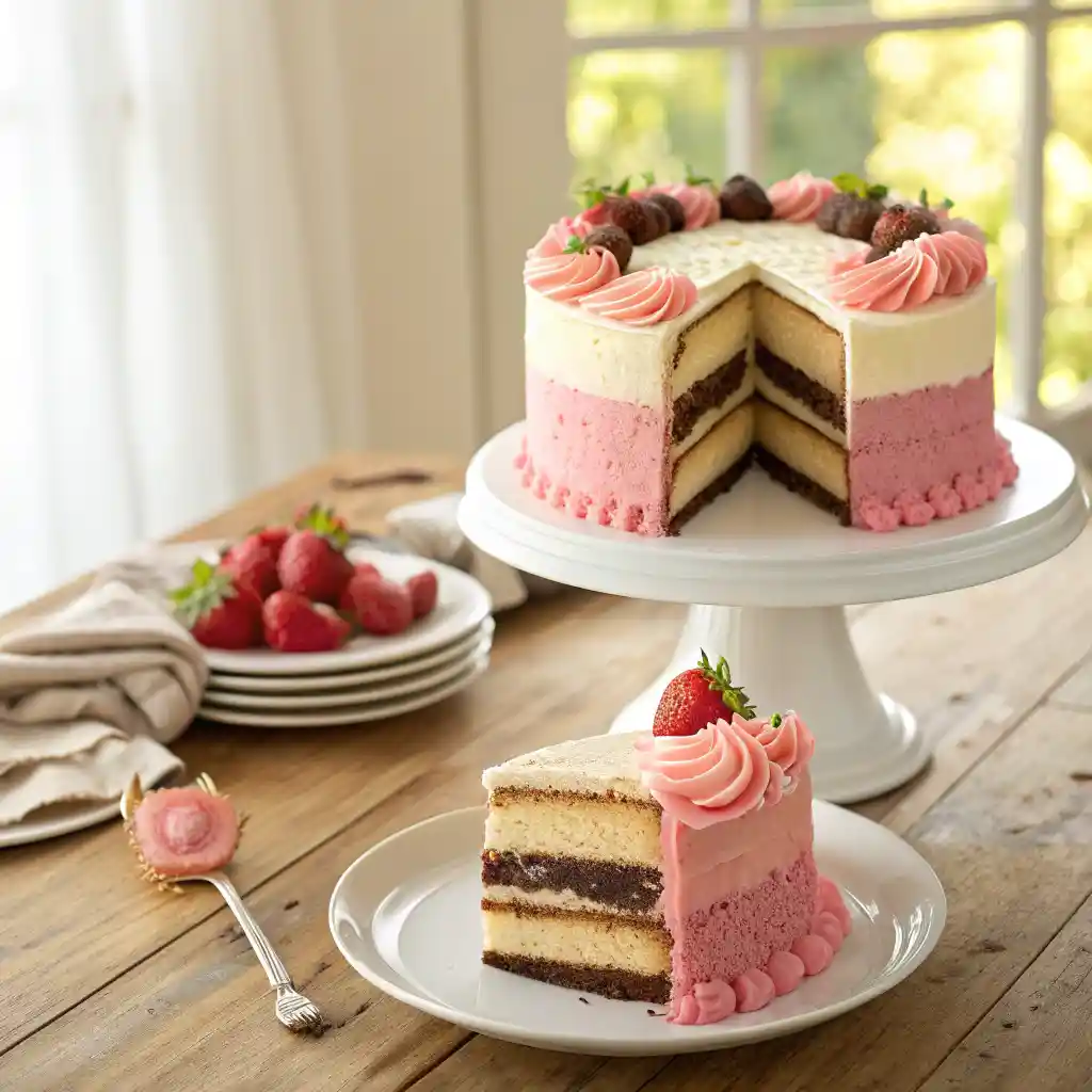 Neapolitan Cake