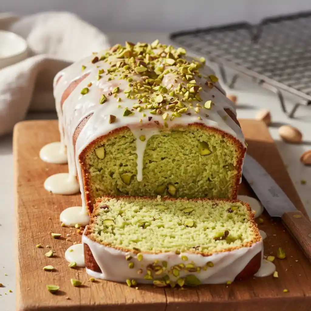 Pistachio Bread Moist And Quick 1 Pistachio Bread