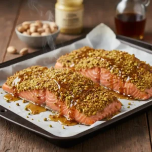 Pistachio Crusted Salmon