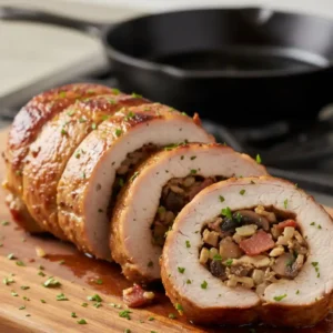 Stuffed Pork Tenderloin