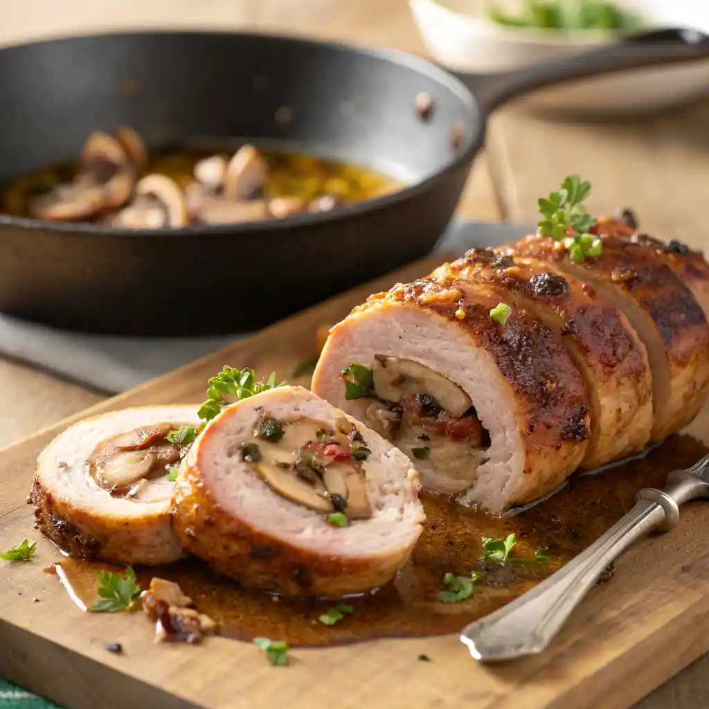 Stuffed Pork Tenderloin