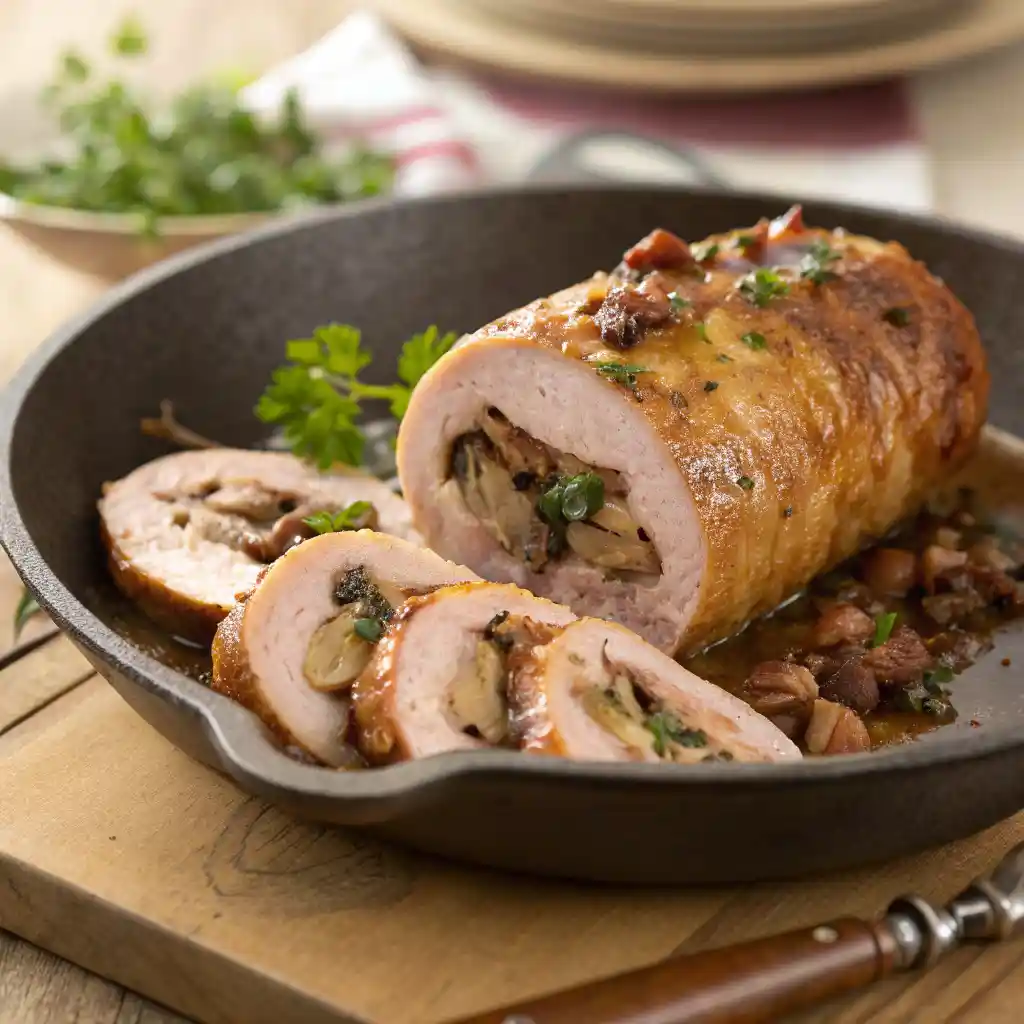 Stuffed Pork Tenderloin