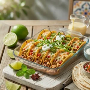 Baked Chicken Tacos